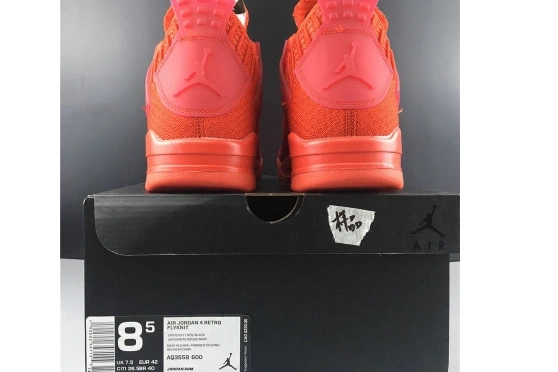 FLYKNIT JORDAN 4 AQ3559-600 AQ3559-600 AIR “RED” 0829